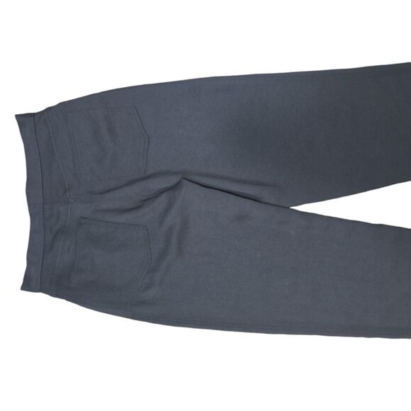 Aritzia Wilfred Flat Front Trouser Black Exposed Gold Button Fly Womens Size 6 - Picture 11 of 11